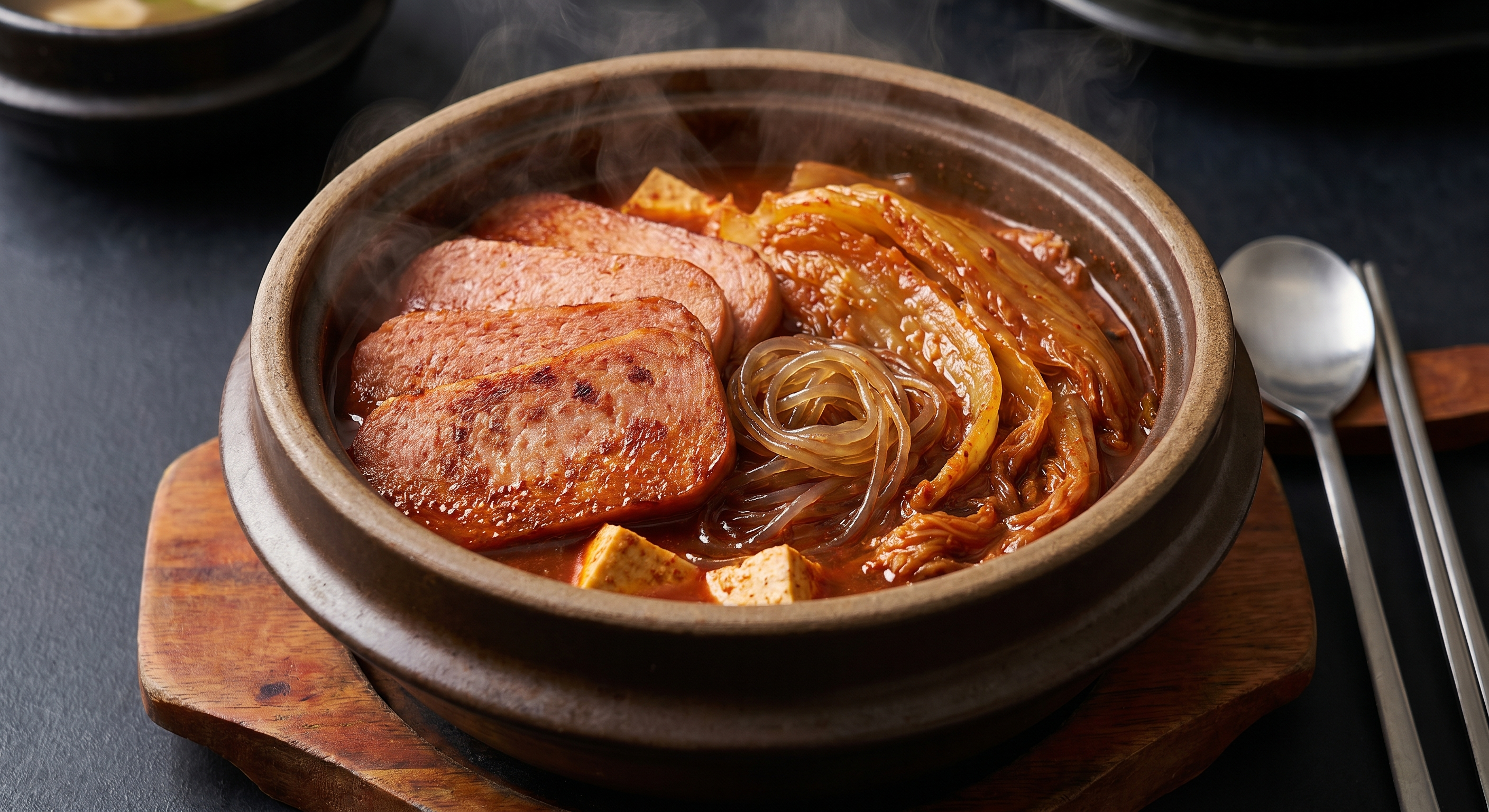 리얼스팸 김치찜